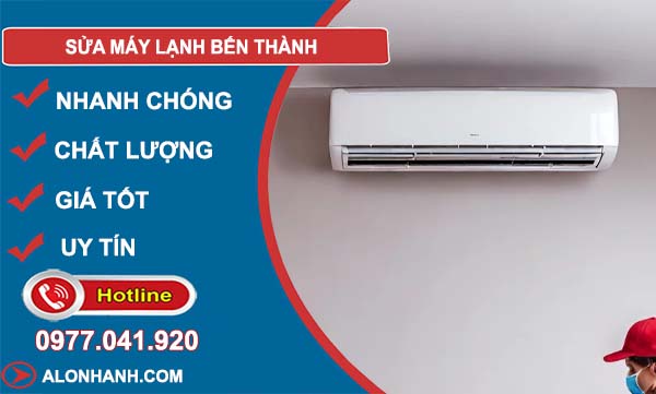 thợ sửa máy lạnh bến thành
