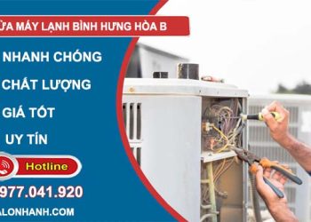 thợ sửa máy lạnh bình hưng hoà b