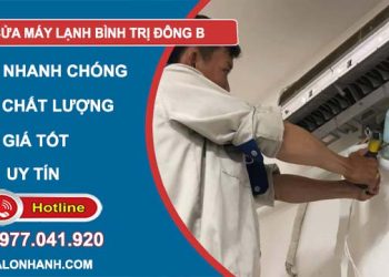 thợ sửa máy lạnh bình trị đông b