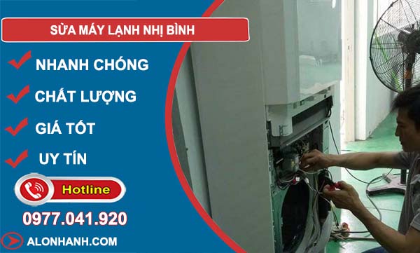 thợ sửa máy lạnh nhị bình