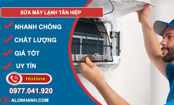 thợ sửa máy lạnh tân hiệp