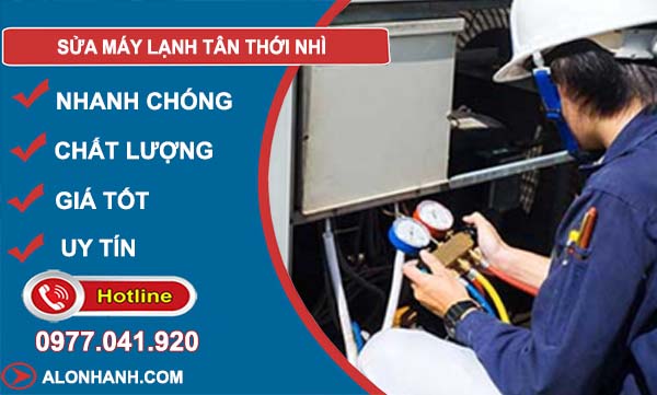 thợ sửa máy lạnh tân thới nhì