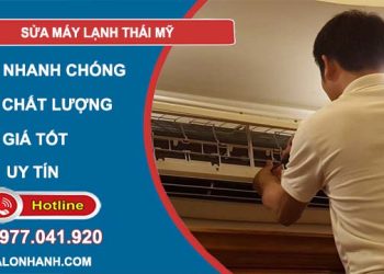 thợ sửa máy lạnh thái mỹ