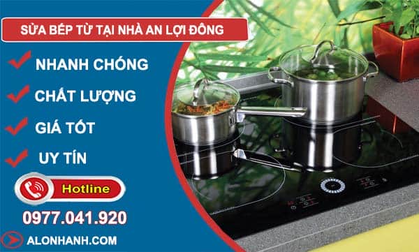 dịch vụ sửa bếp từ tại nhà an lợi đông