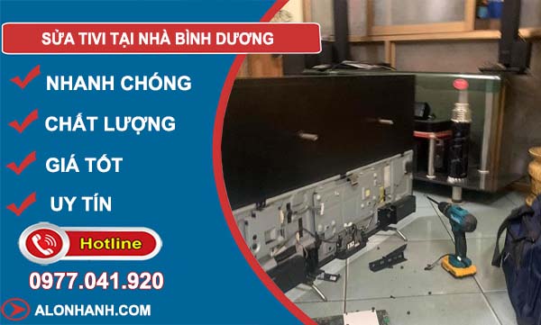 dịch vụ sửa tivi tại nhà bình dương
