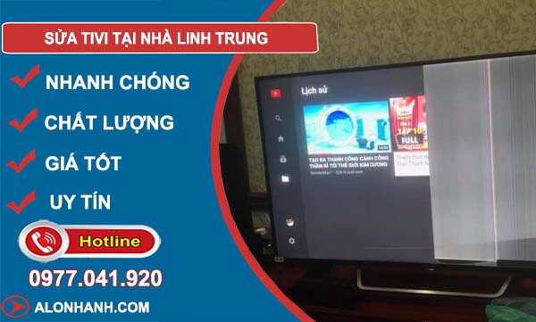 dịch vụ sửa tivi tại nhà linh trung