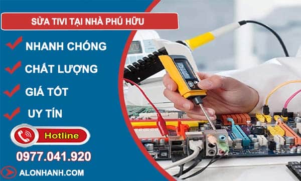 dịch vụ sửa tivi tại nhà phú hữu