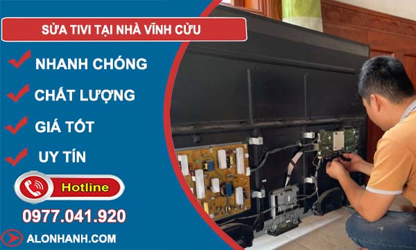 dịch vụ sửa tivi tại nhà vĩnh cửu