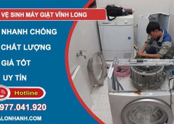 dịch vụ vệ sinh máy giặt vĩnh long