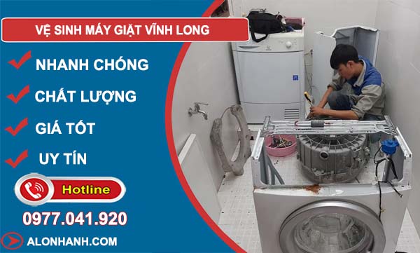 dịch vụ vệ sinh máy giặt vĩnh long