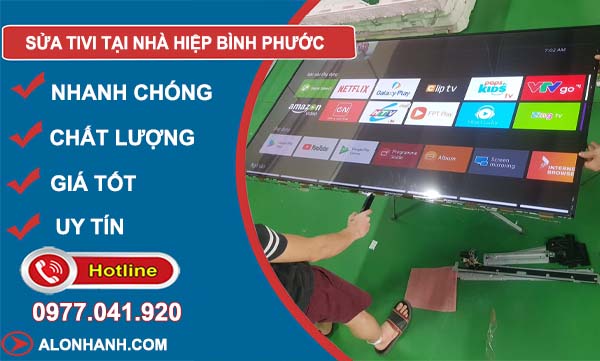 sửa tivi tại nhà hiệp bình phước