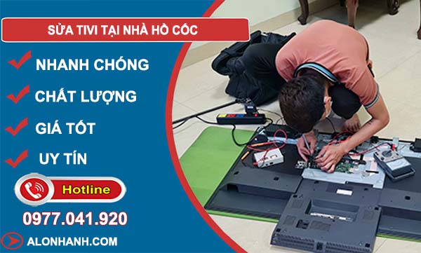 sửa tivi tại nhà hồ cốc