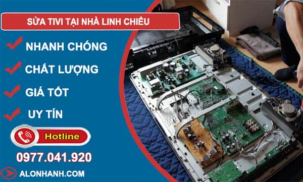 sửa tivi tại nhà linh chiểu