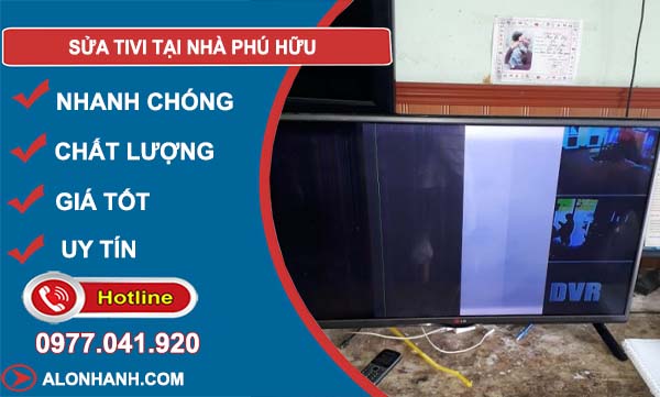 sửa tivi tại nhà phú hữu