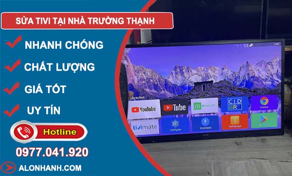 sửa tivi tại nhà trường thạnh