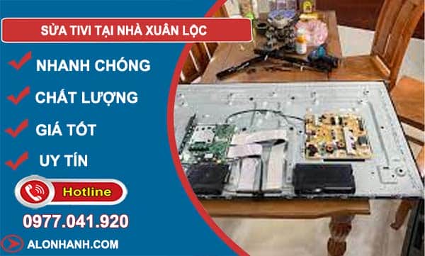 sửa tivi tại nhà xuân lộc