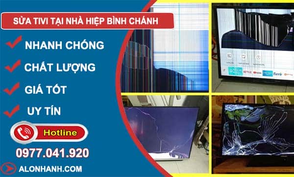 thợ sửa tivi tại nhà hiệp bình chánh