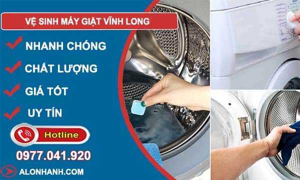 thợ vệ sinh máy giặt vĩnh long