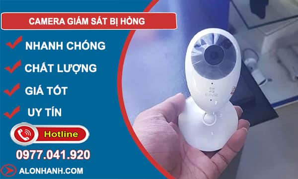 camera giám sát bị hỏng