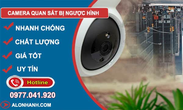 camera quan sat bị ngược hình
