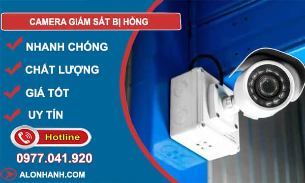 khắc phục camera giám sát bị hỏng