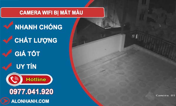 khắc phục camera wifi bị mất màu