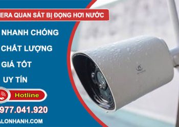 nguyên nhân camera quan sát bị đọng hơi nước