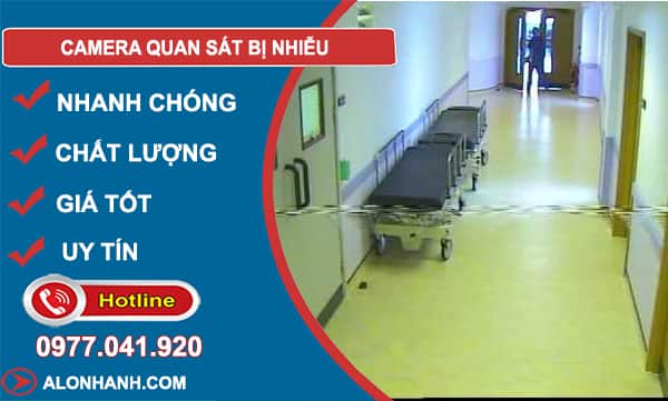 nguyên nhân camera quan sát bị nhiễu
