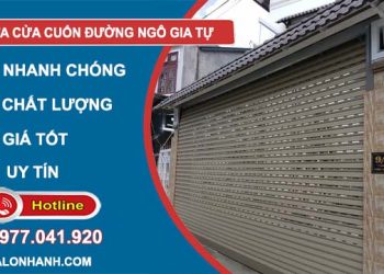 sửa cửa cuốn đường ngô gia tự
