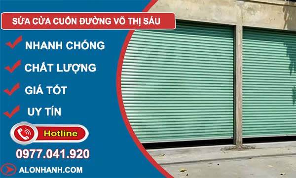 sửa cửa cuốn đường võ thì sáu