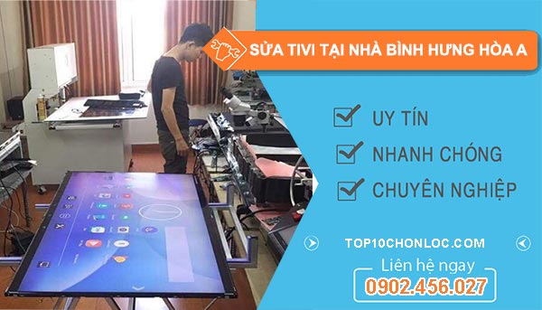 sửa tivi tại nhà bình hưng hòa a
