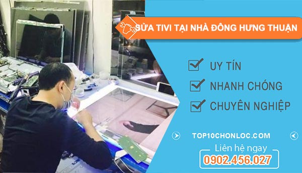 sửa tivi tại nhà ở đông hưng thuận