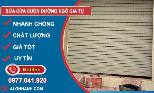 thợ sửa cửa cuốn đường ngô gia tự