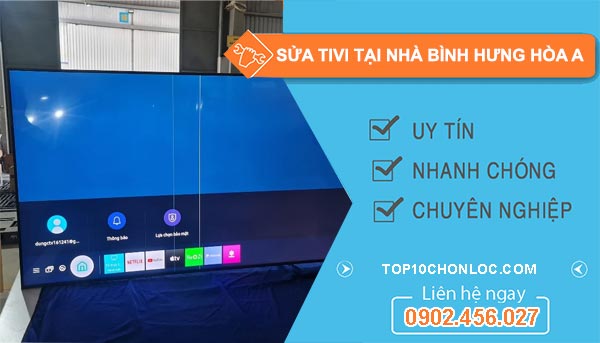 thợ sửa tivi tại nhà bình hưng hòa a