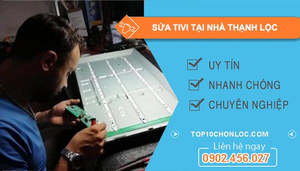 thợ sửa tivi tại nhà thạnh lộc