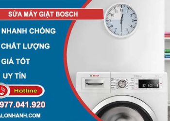 dịch vụ sửa máy giặt bosch