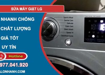 dịch vụ sửa máy giặt lg