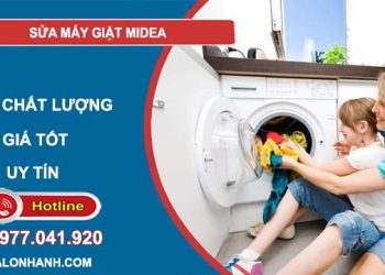 dịch vụ sửa máy giặt midea