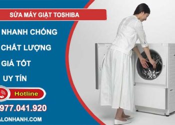 dịch vụ sửa máy giặt toshiba