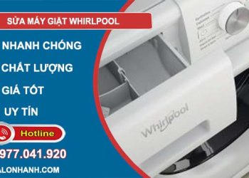 dịch vụ sửa máy giặt whirlpool