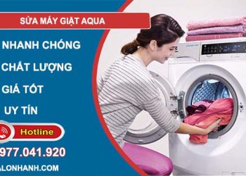 sửa máy giặt aqua