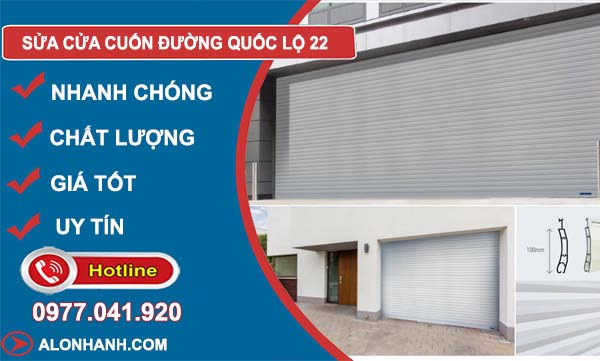 thợ sửa cửa cuốn đường quốc lộ 22