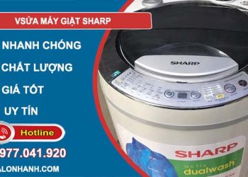thợ sửa máy giặt sharp