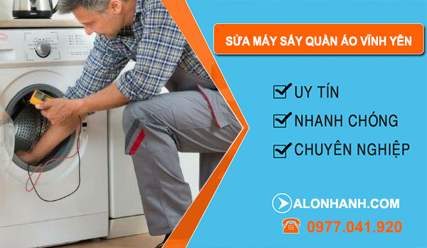 Sửa Máy Sấy Quần Áo tại Vĩnh Yên