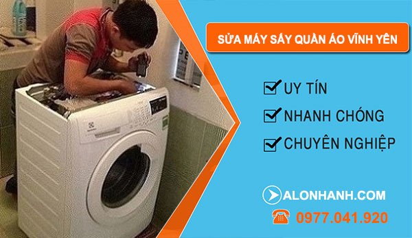 Sửa Máy Sấy Quần Áo Vĩnh Yên