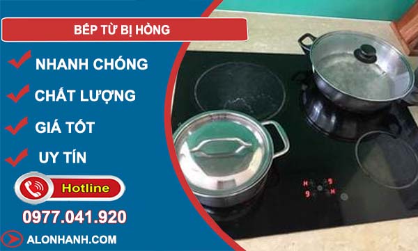 bếp từ bị hỏng