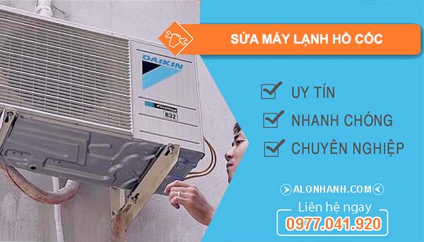 dịch vụ sửa máy lạnh hồ cốc
