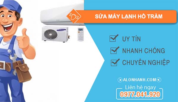 dịch vụ sửa máy lạnh hồ tràm