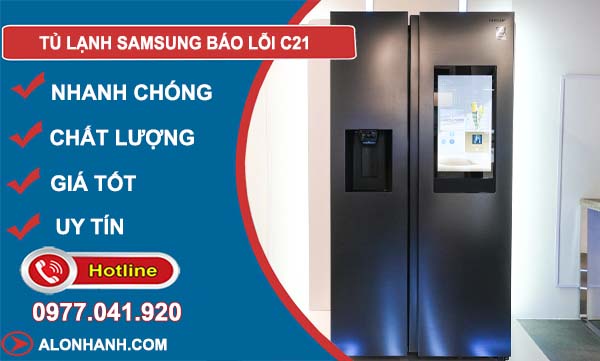 khắc phục tủ lạnh samsung báo lỗi c21