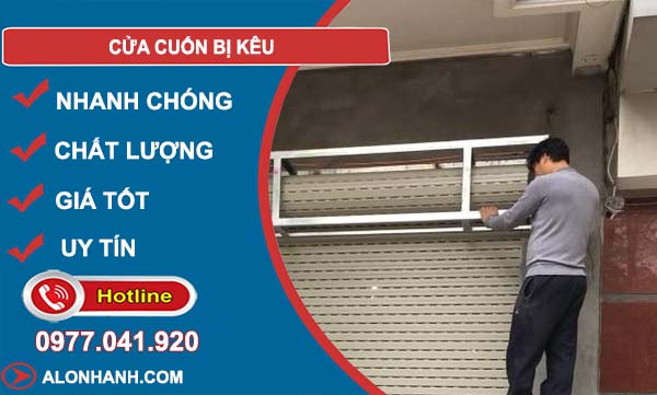 nguyên nhân cửa cuốn bị kêu